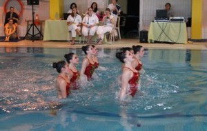 Des demoiselles d'Arras et leur coach en présentation au gala