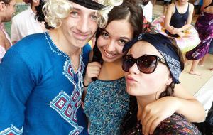 Bastien, Marion et Lisa en mode 60''. 