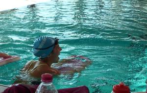 Marion à fond dans l'entrainement