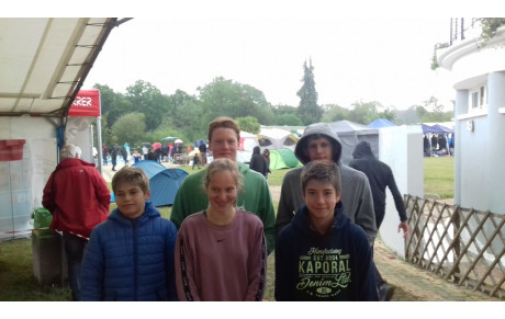 Finale regionale jeune a Pontivy... sous la pluie ☺
