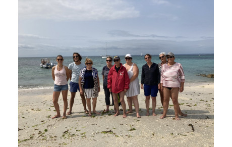 Marche Aquatique et eau libre aux Glenan