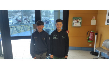 Sélection équipe U13 à Angers